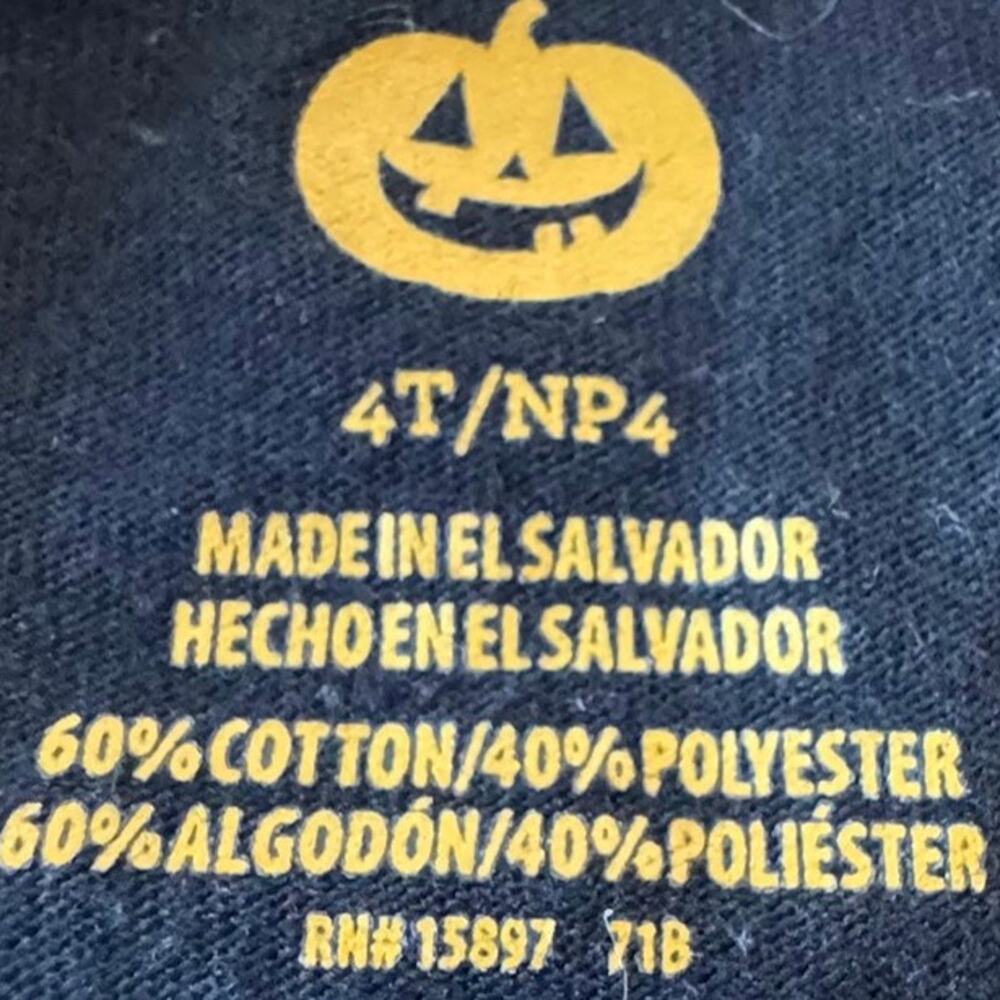 Toddler Girl's Halloween Icons Trick Or Treat Kawaii T Shirt Top 4T - Picture 6 of 8